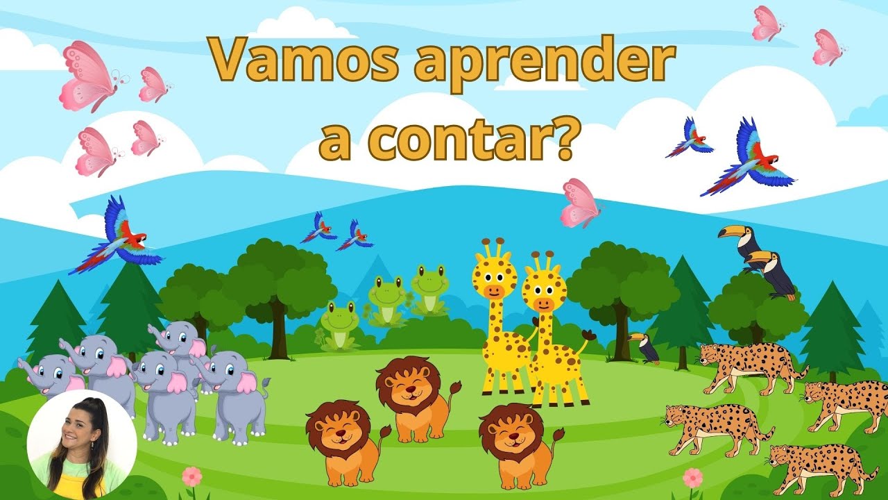 APRENDENDO A CONTAR COM OS ANIMAIS / V&Iacute;DEO EDUCATIVO
