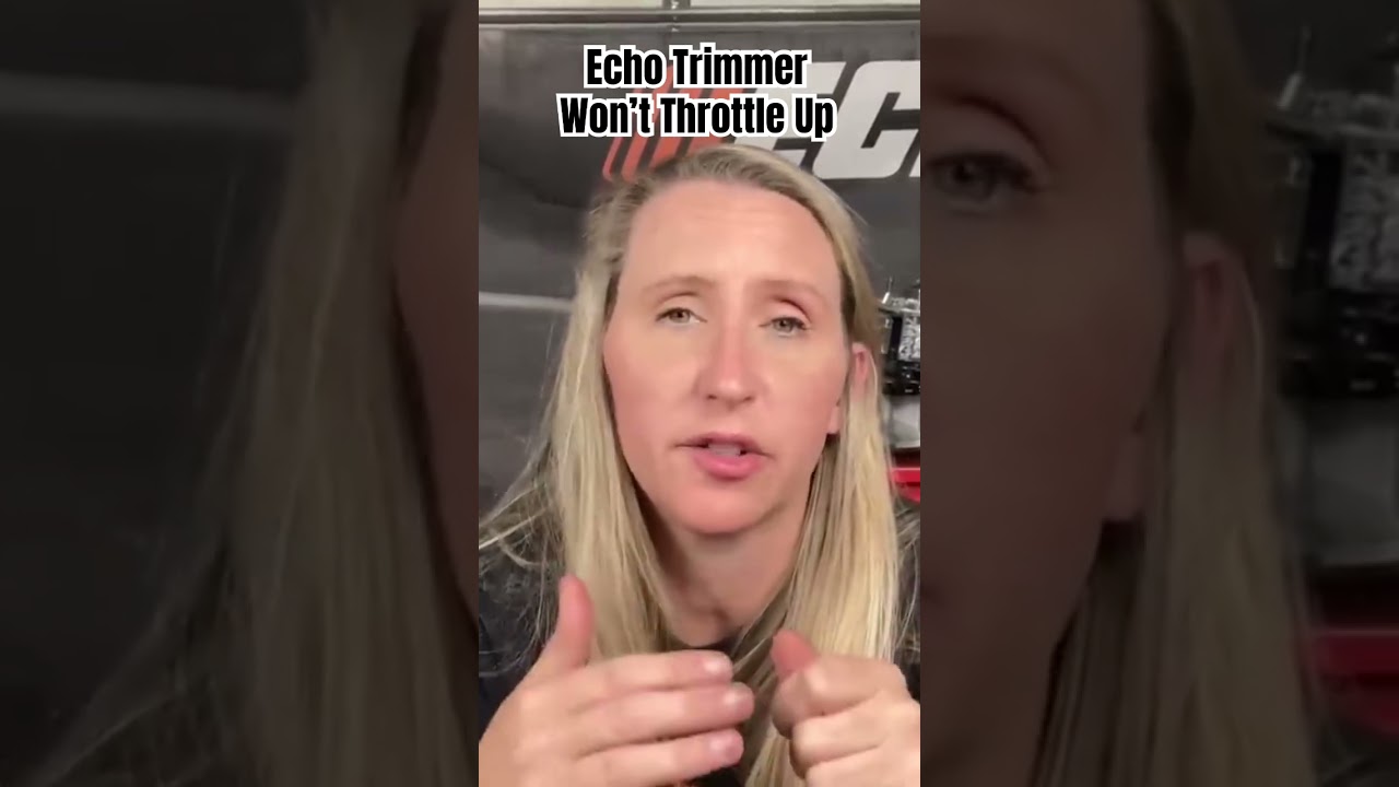 Echo Trimmer Can’t Breath With Muffler Clogged! 