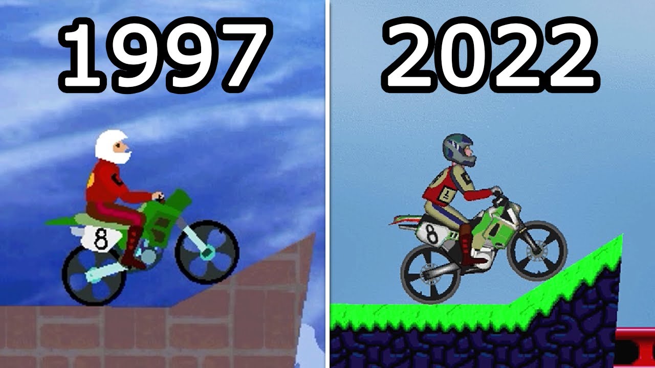 Evolution of Elasto Mania (1997-2022)