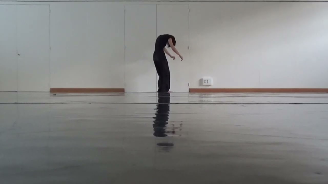 Vertical, performance per l'exposició de El terra és lava