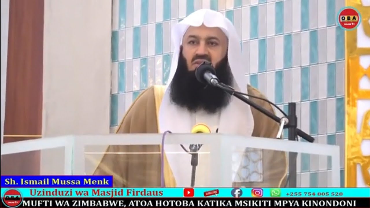 Муфтий Менк произнес пятничную проповедь в Танзании (на английском языке)