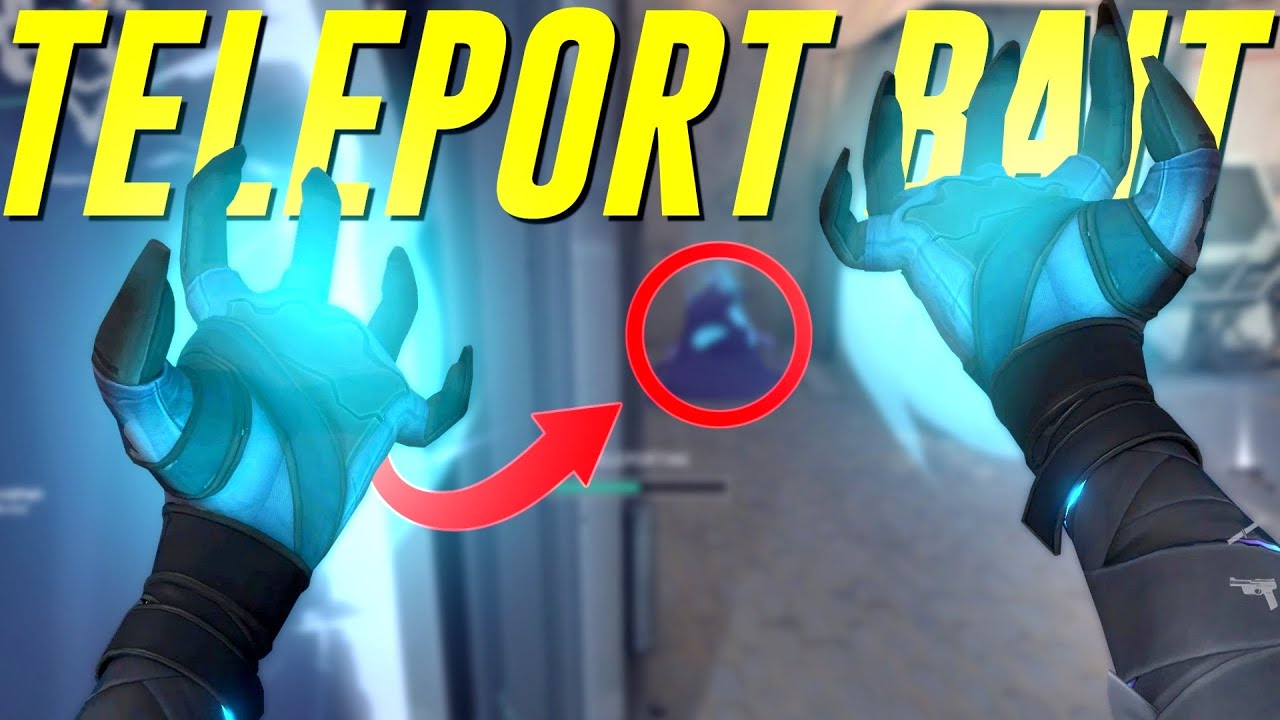 CHEESY TELEPORT BAIT AS OMEN! (Valorant)