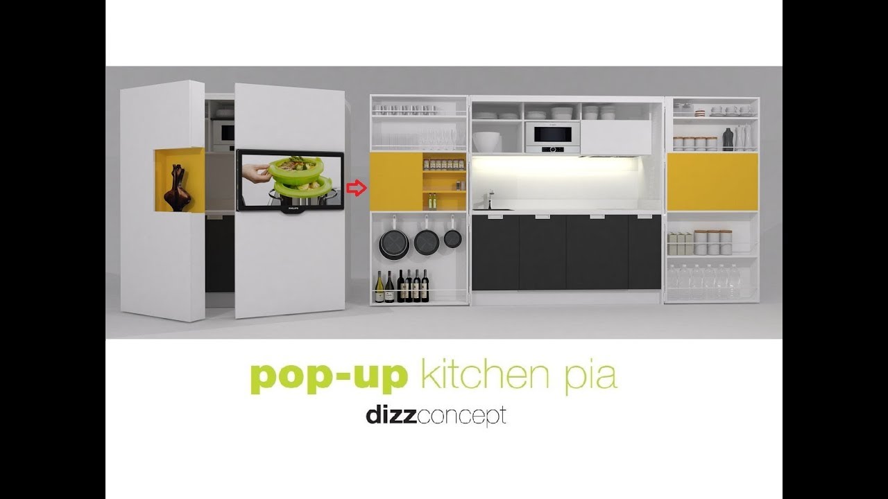 pop-up kitchen PIA by dizzconcept