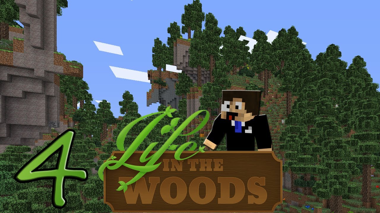 Life in the Woods - Minecraft Modpack - Part 4 - First Harvest!