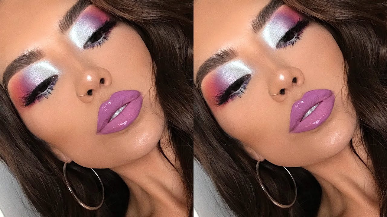 ВЫТЯНУТЫЕ ЦВЕТНЫЕ МЕТАЛЛИЧЕСКИЕ ГЛАЗА с помощью Fenty Beauty | iluvsarahii