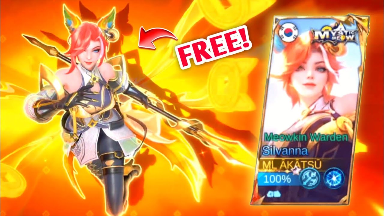 SILVANNA NEW MYSTIC MEOW SKIN GAMEPLAY | MEOWKIN WARDEN | AKATSU