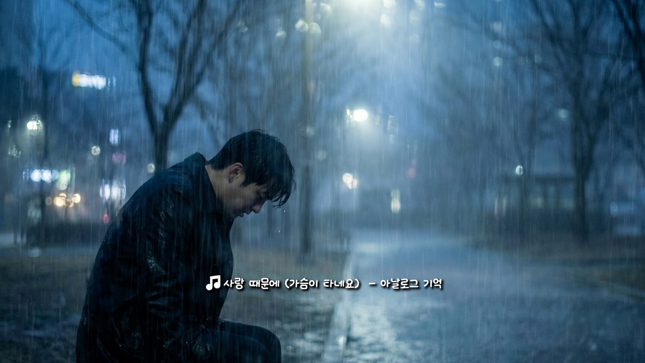 🎵사랑 때문에(가슴이 타네요) - 아날로그 기억