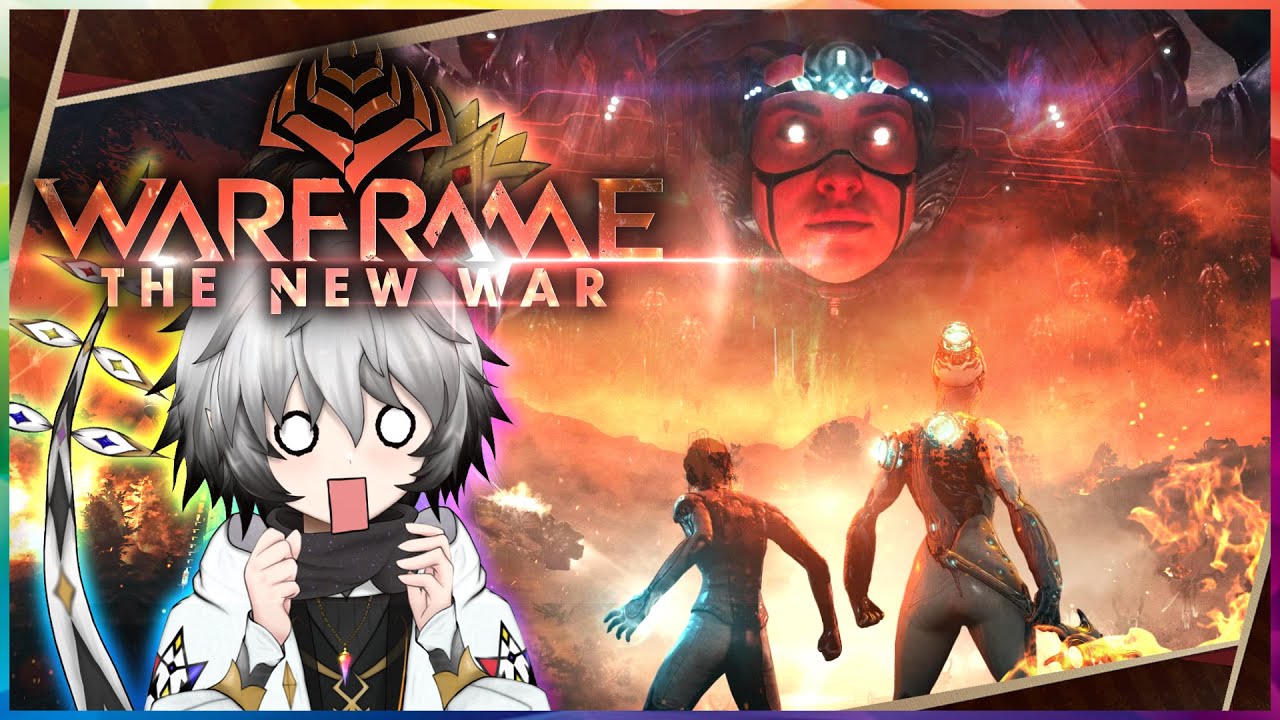 ONWARDS!... To STEEL PATH!😤 (The New War Quest) | Warframe【ENG VTUBER】LIVE🔴