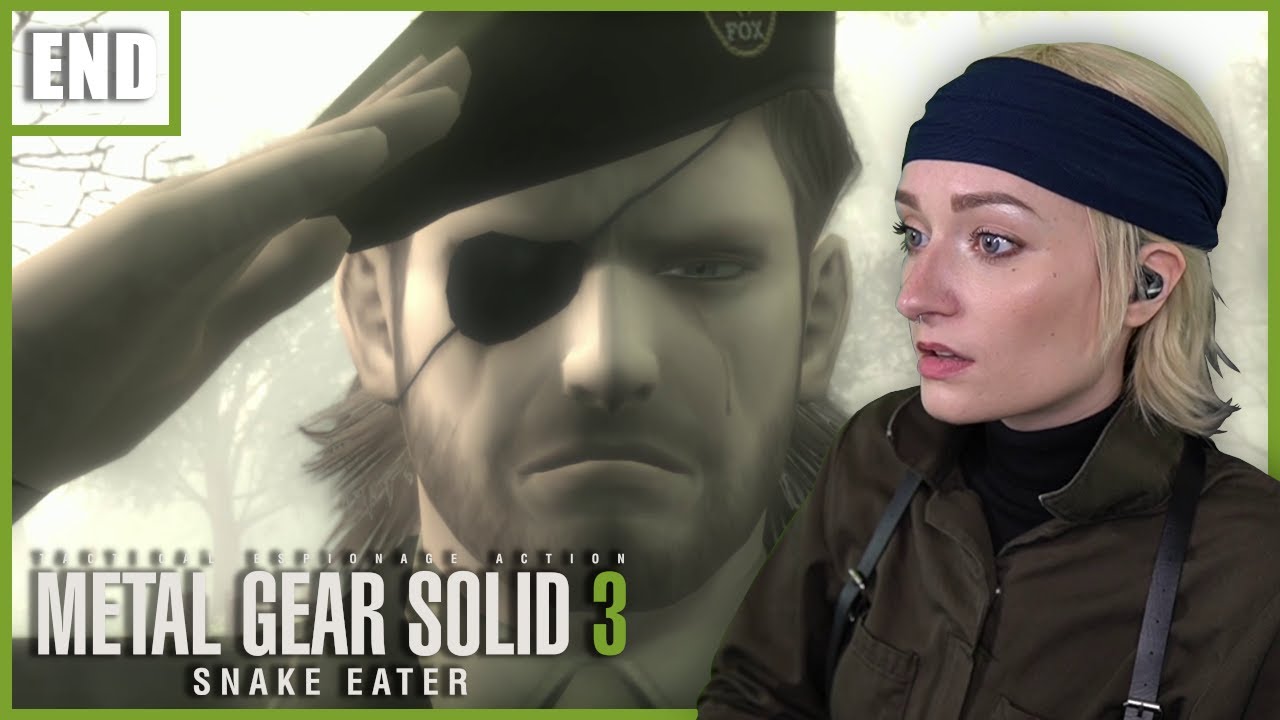 A True Patriot 😭 | The ENDING of Metal Gear Solid 3: Snake Eater | First Playthrough [Hard Mode]