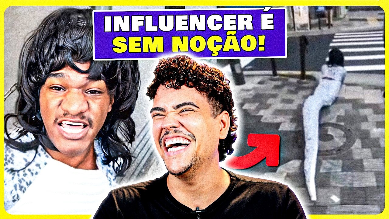 Influencer é uma RAÇA DESGRAÇ4DA mesmo! 😂😂
