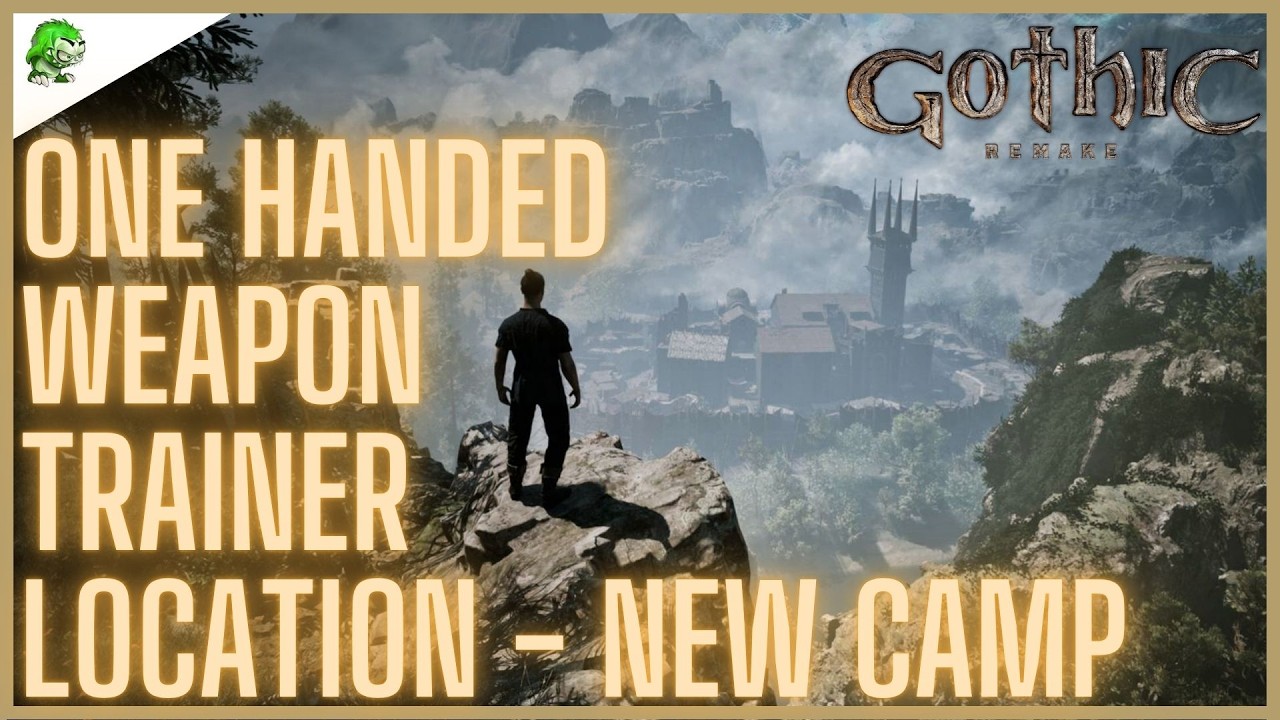 Gothic 1 Remake One Handed Weapon Trainer Location - New Camp