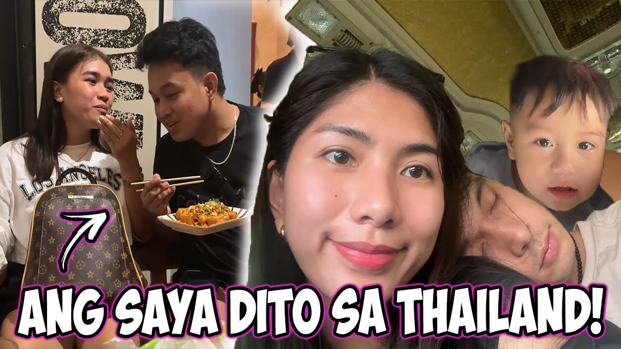 ANG SAYA DITO! | FOOD TRIP IN THAILAND WITH JOMCAR | Jacq Tapia