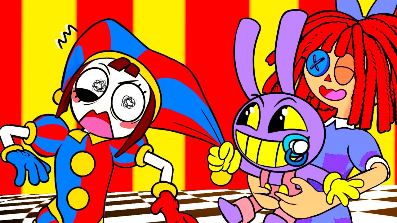 E se a Ragatha e a Pomni FOSSEM MÃES do Jax no The Amazing Digital Circus Vr