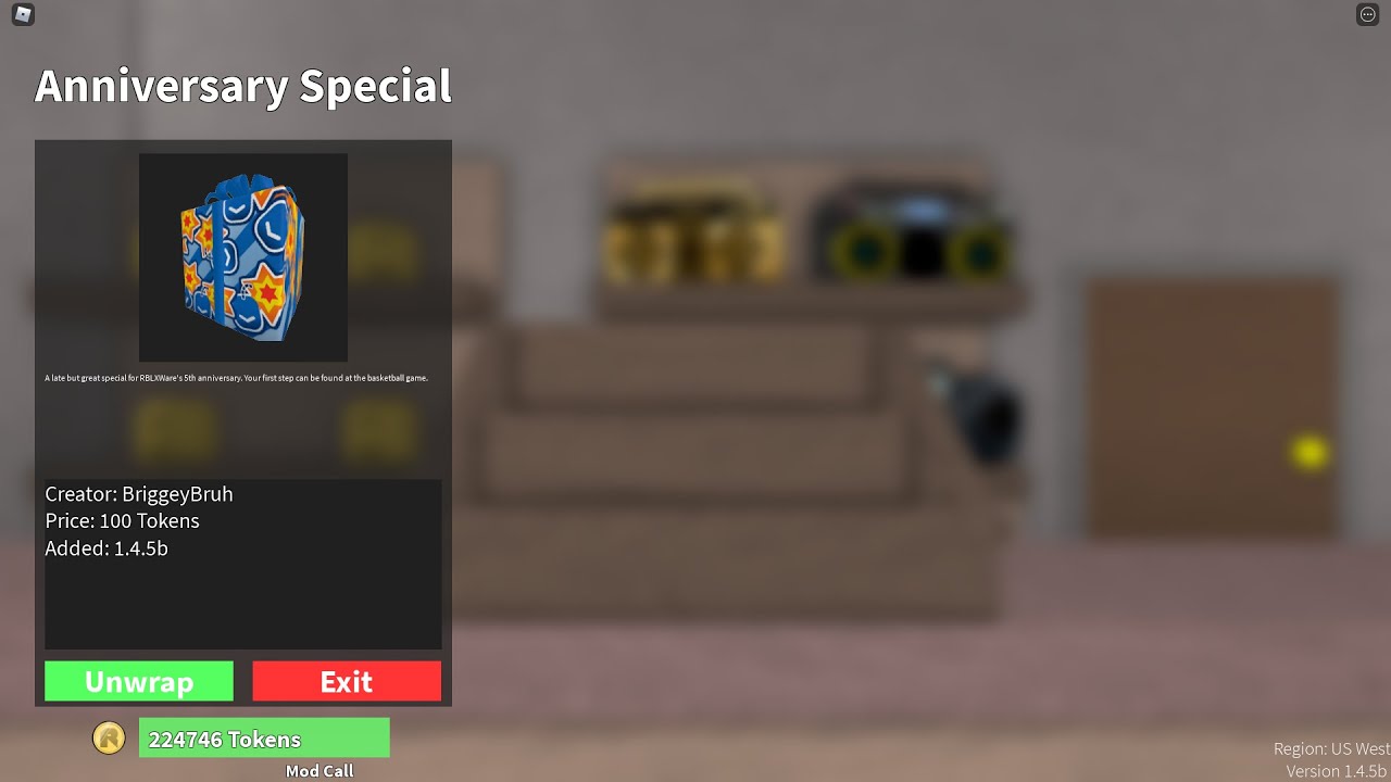 RBLXWare 1.4.5b Anniversary Special Gift Tutorial