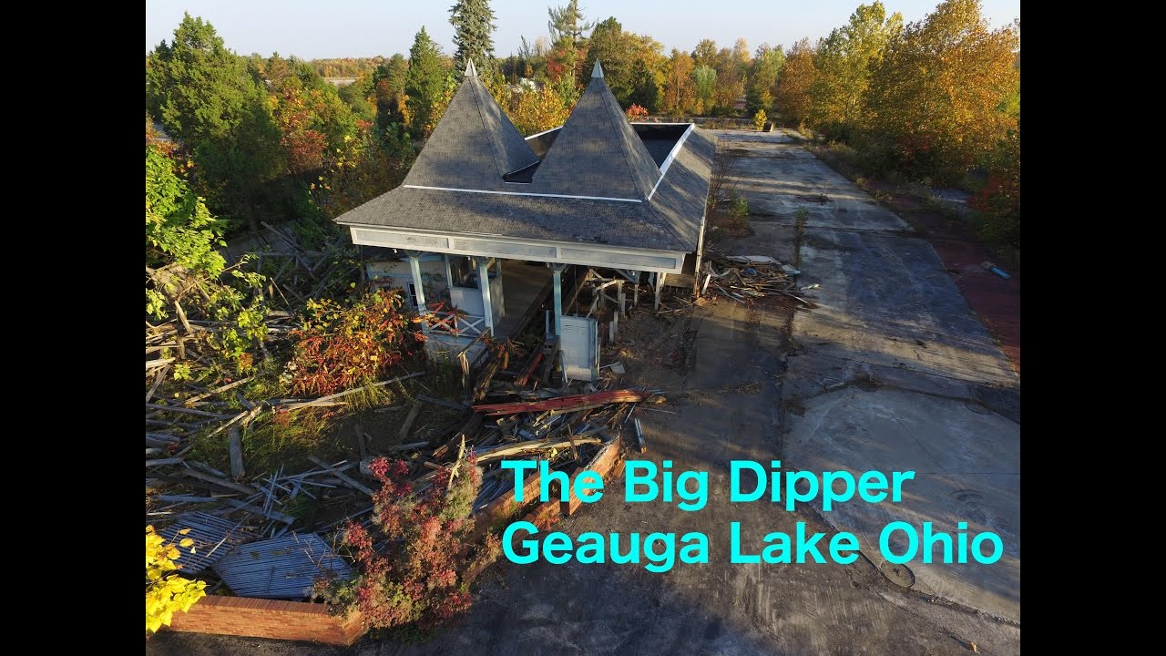 91YR OLD ROLLERCOASTER DEMOLITION, The Big Dipper, Geauga Lake