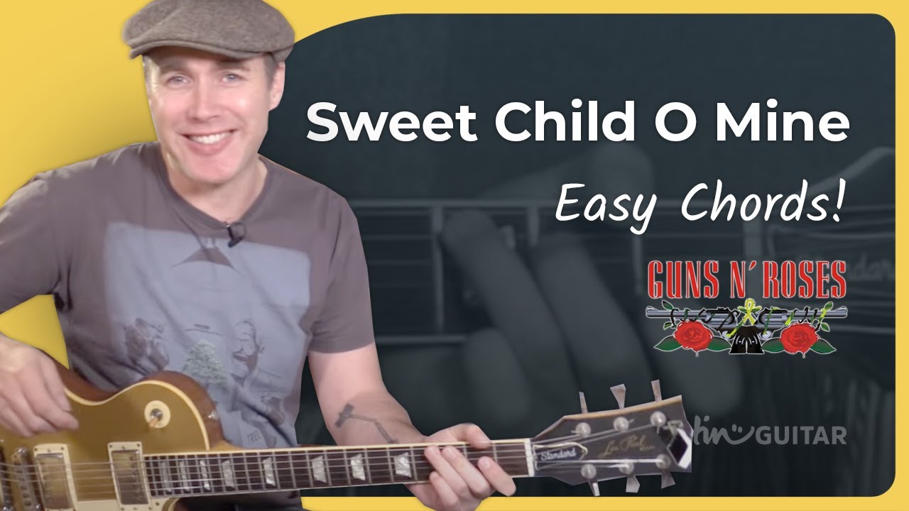 How to play Sweet Child O Mine by Guns N Roses | Easy Guitar #JGTRSweetChild