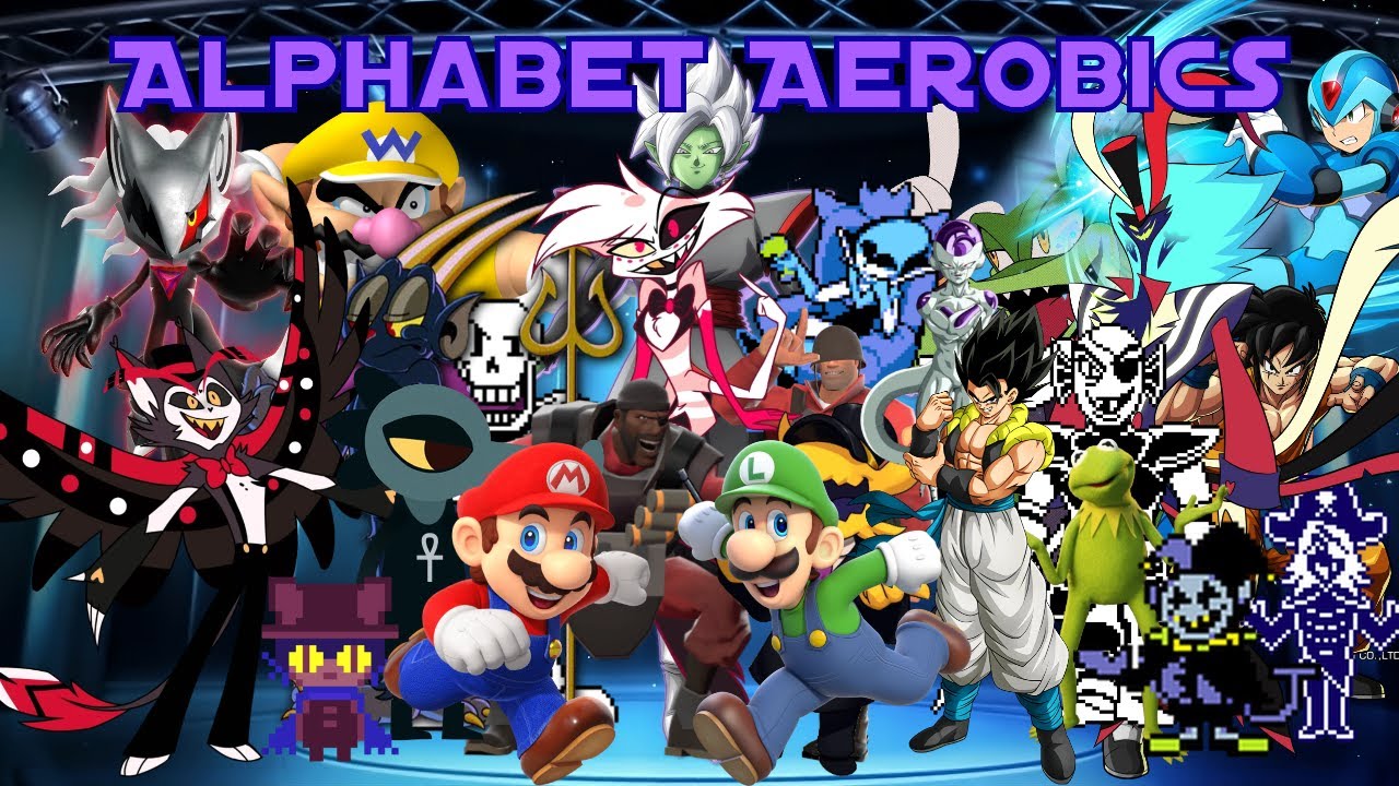 Alphabet Aerobics Character Voice Challenge!