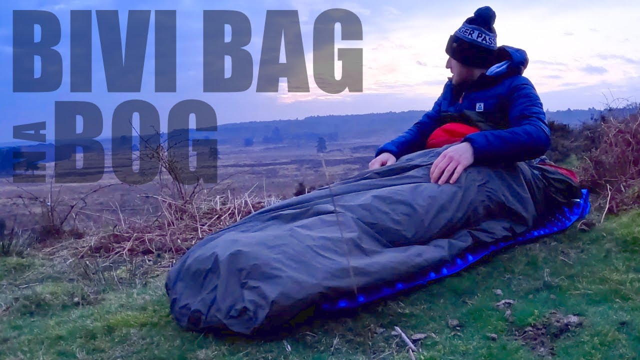 How to go back to basics Bivi bag wild camping in a Snugpack special forces bivi 157