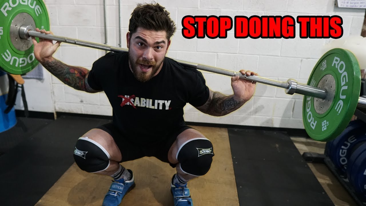 STOP doing this every time you squat (improve your squat)