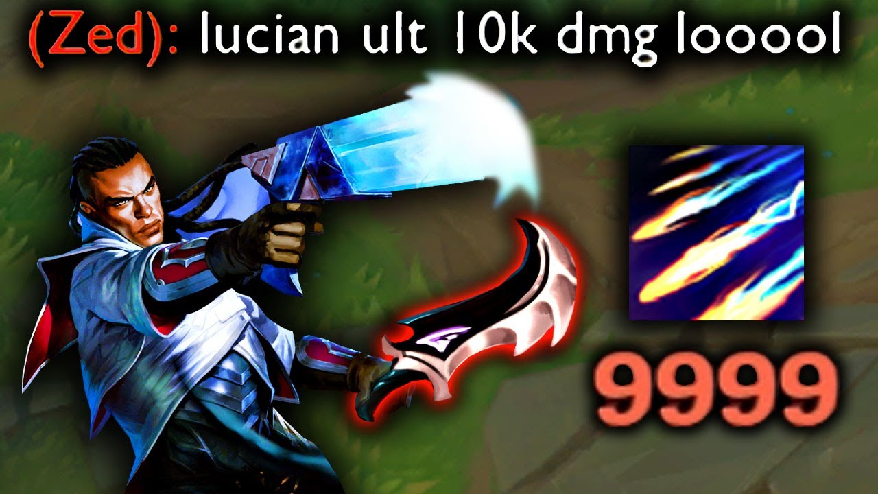 NERF LETHALITY LUCIAN IN SEASON 11