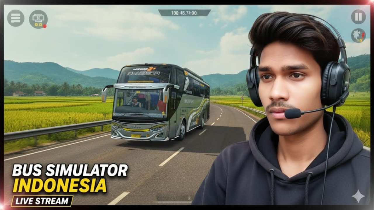 Bus Simulator Indonesia LIVE 🚍 | Realistic Indian Bus Driving Gameplay