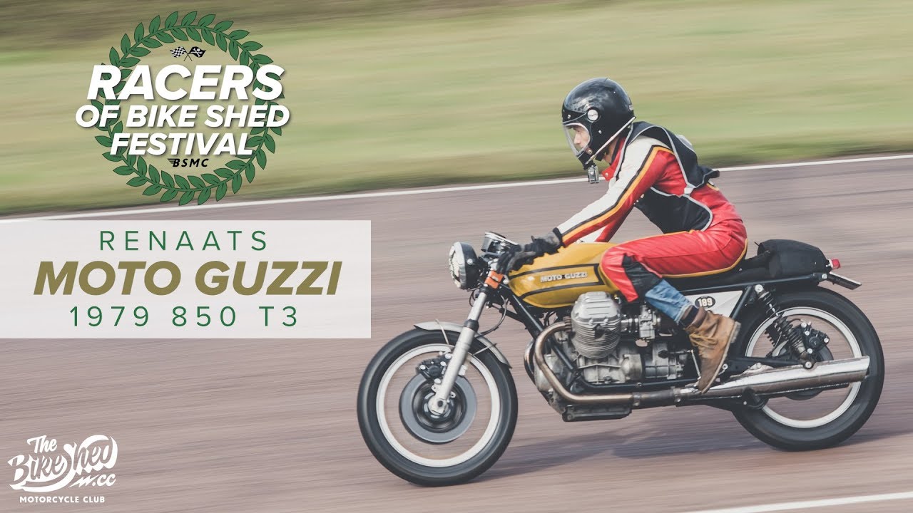Renaat's Moto Guzzi 850 T3 Cafe Racer - Racers of Bike Shed Festival