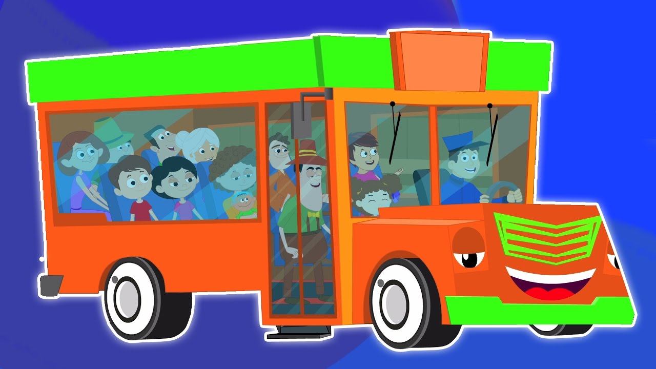 ruedas de los autobuses | canción para los niños | niños rima | Wheels On The Bus | Baby Song