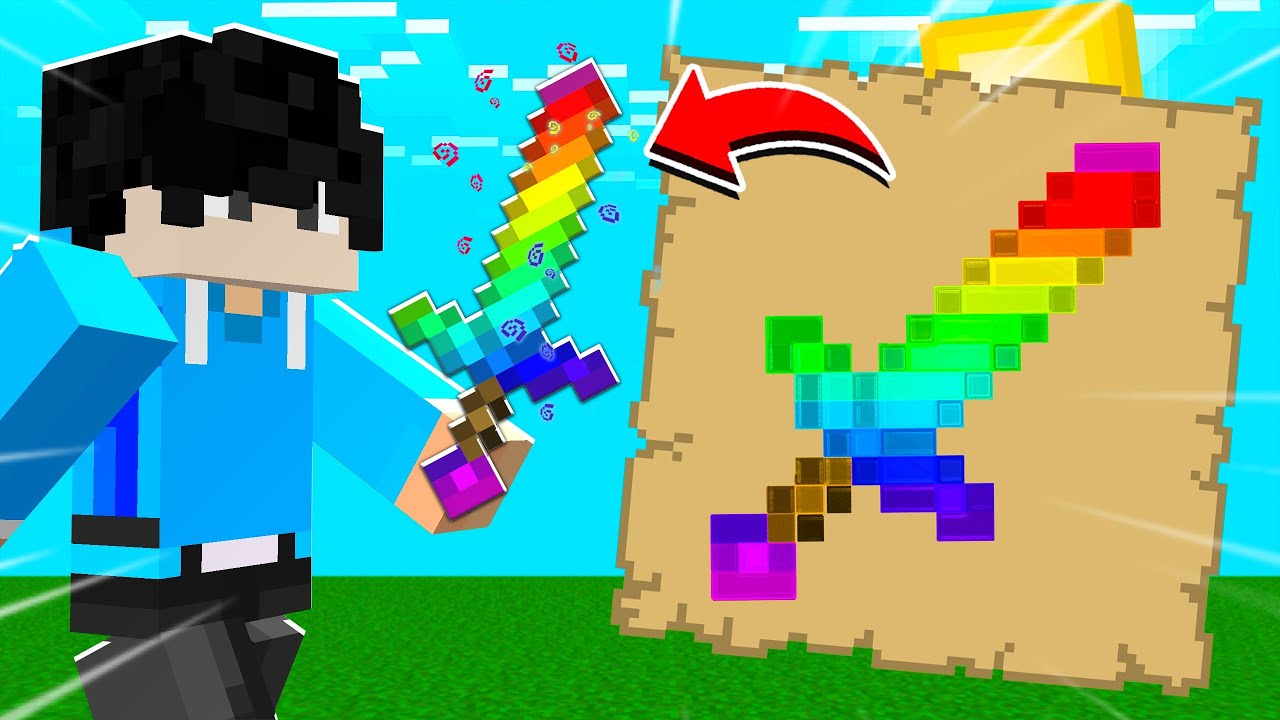 Minecraft ဒါပေမယ့် ပုံဆွဲတဲ့အရာတိုင်းတကယ့်အပြင်မှာရတယ်! 🖌🖼 | Kwam