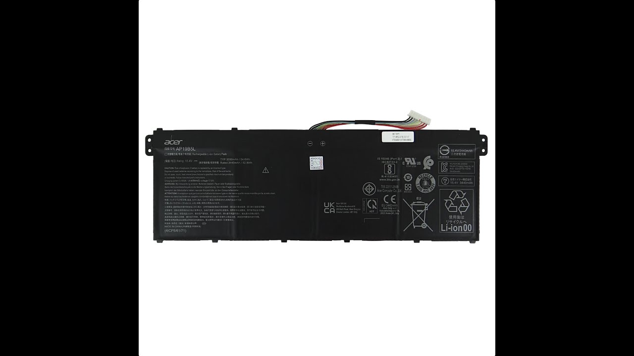 Bateria Notebook Acer Aspire A515-43 A515-44 Ap19b5l 3550mah