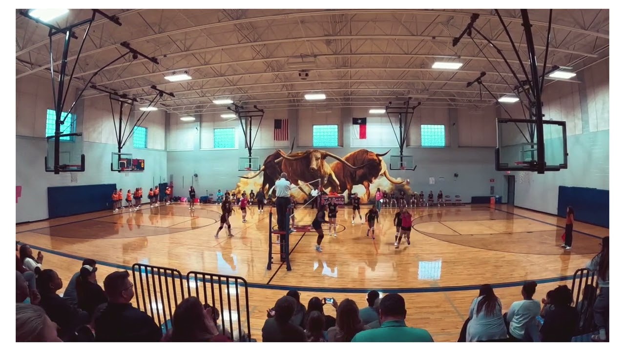 10/17/2024 8A semifinals Bowie Middle School vs Baines Middle School Set 1 highlights