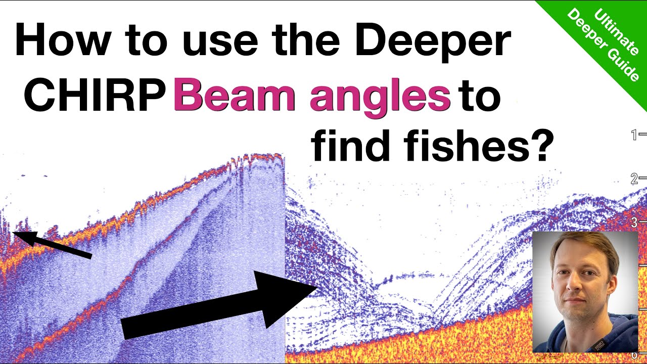 ‼️ How to use the Deeper CHIRP + beam angles to find big fish? ★★★★★