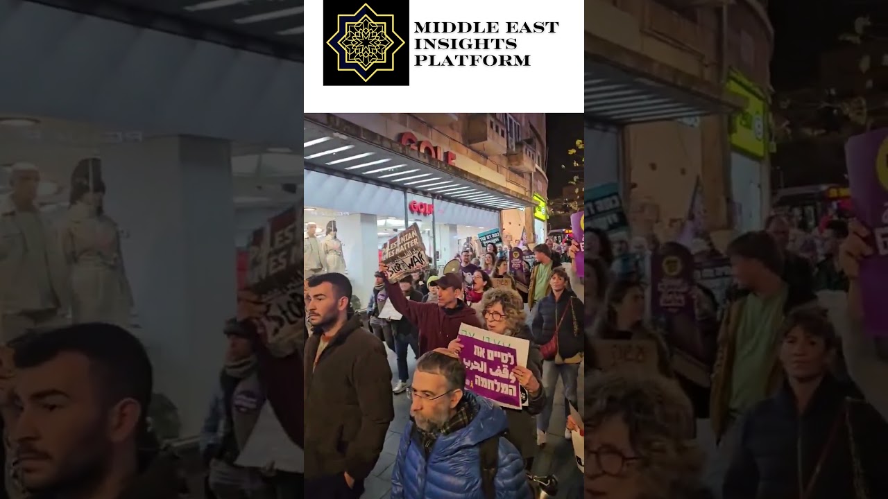 Protesters in #jerusalem  Call for Permanent Peace and Justice Amid #ceasefire #trending