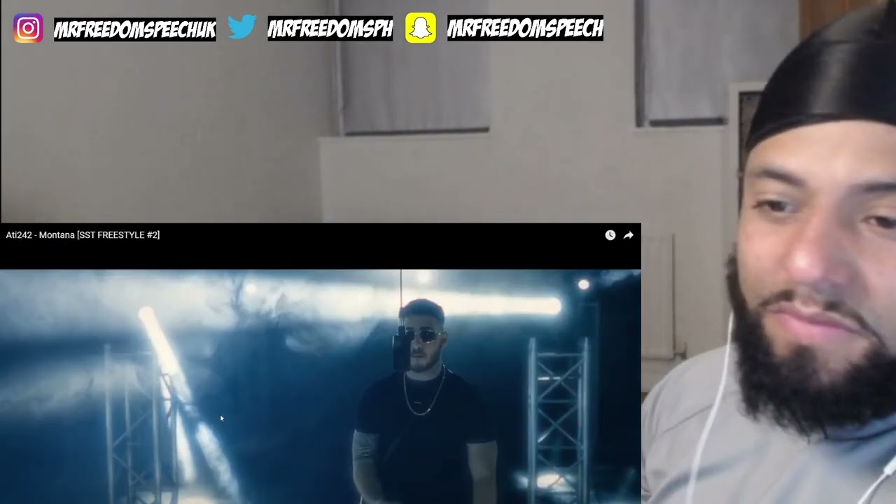 THIS SONG NEED A international REMIX 🔥 *UK🇬🇧REACTION*  🇹🇷  Ati242  - Montana  [SSTFREESTYLE #2]