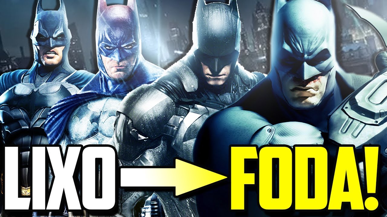 Saga Batman Arkham - Do PIOR ao MELHOR jogo!