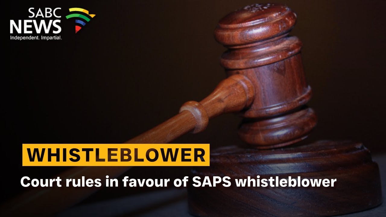 Court rules in favour of SAPS whistleblower