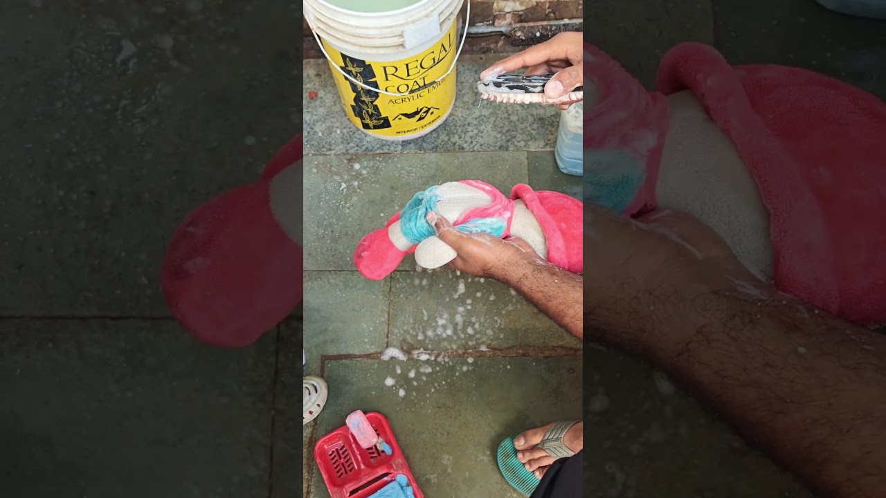 Cleaning my 3 year old's toy 