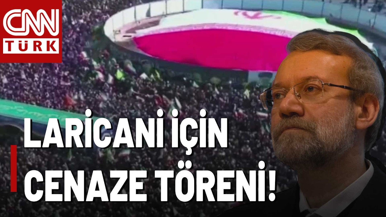 Laricani İçin Cenaze Töreni Düzenleniyor! İranlılar Sokakta!