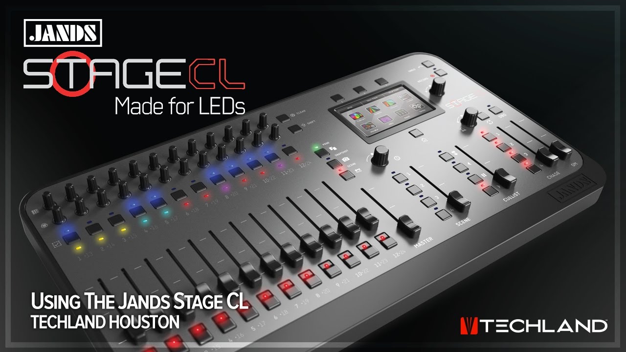 Using The Jands StageCL Console - Techland Houston