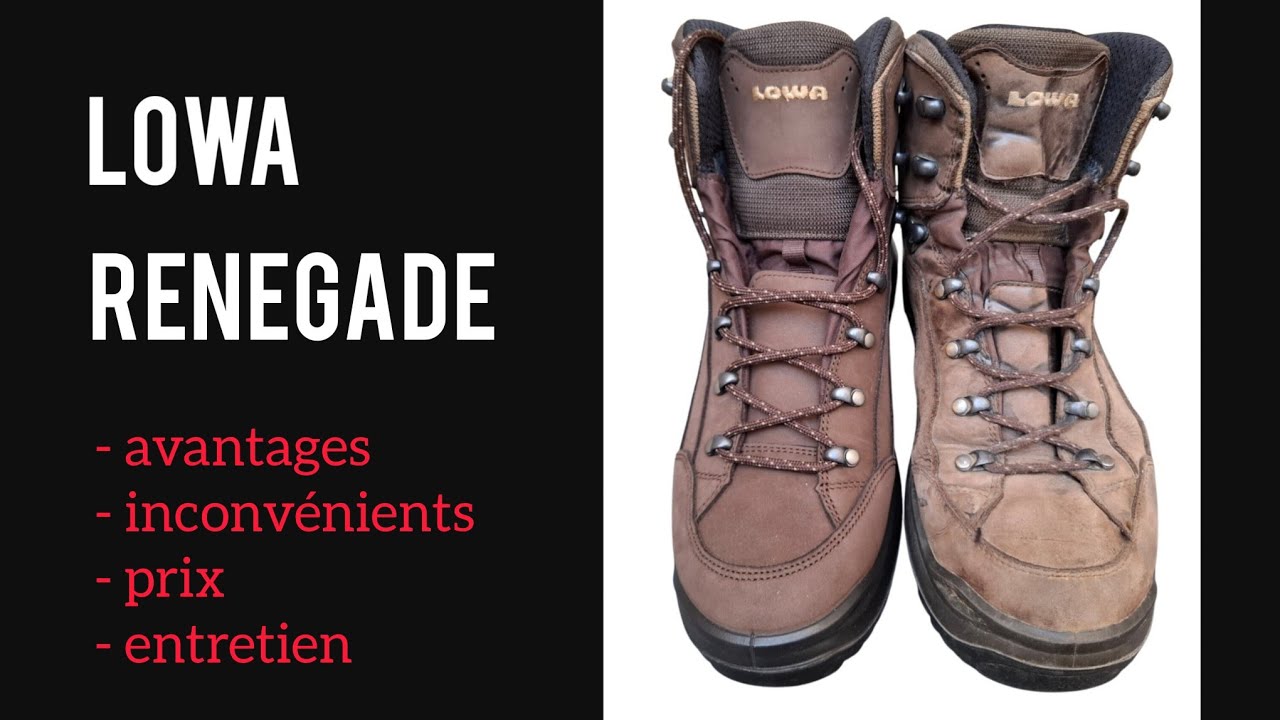 Lowa Renegade. Retour d'expérience avec ces chaussures de randonnée iconiques.