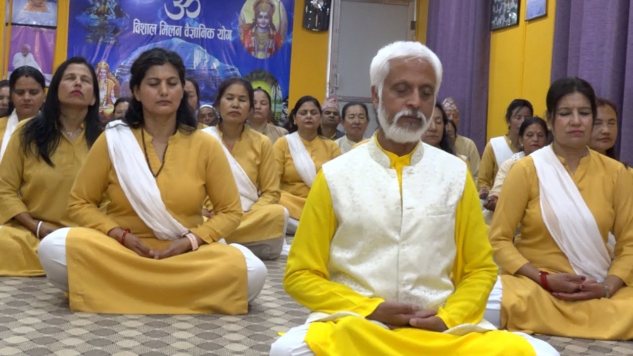 नाचुँ नाचुँ भाे हाँसाै हाँसाै भाे new nepali bhajan by divyadarshn tv