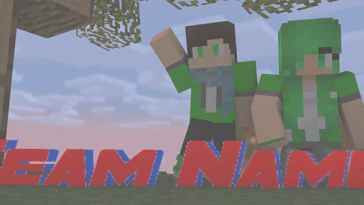 Mineimator Intro Team Template (Original By Ryu Animation)