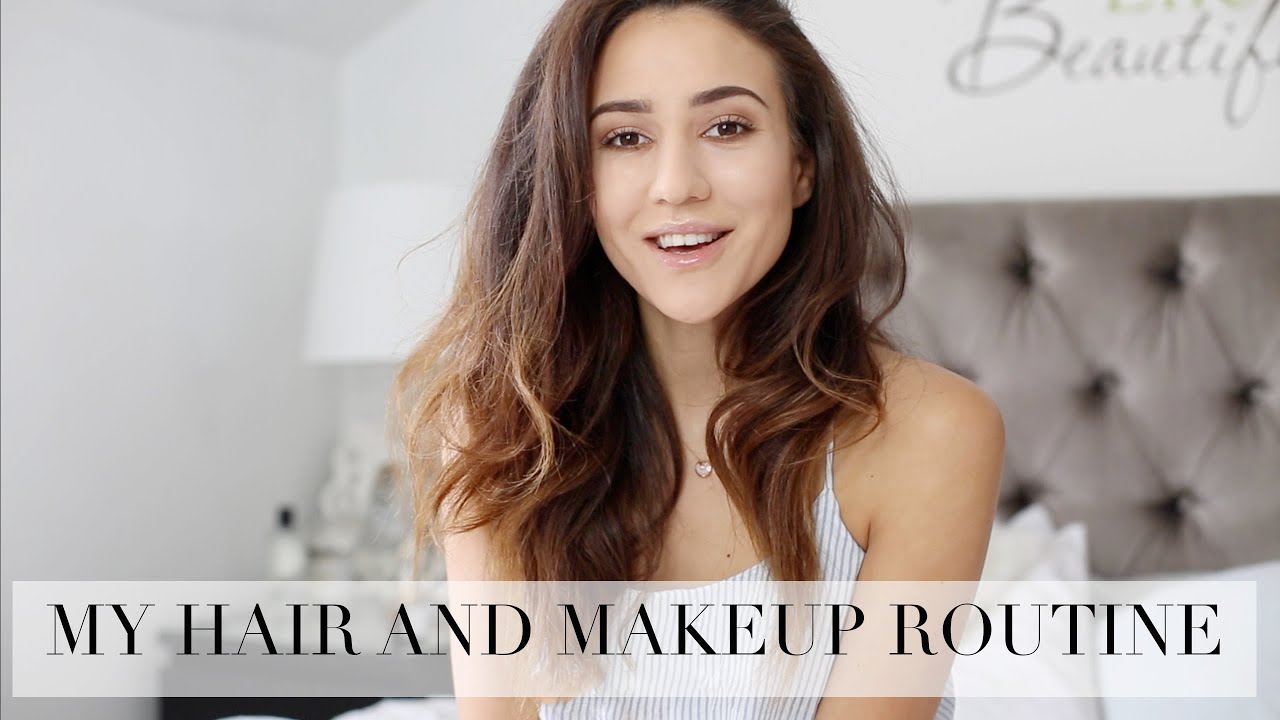 Hair and Makeup Routine 