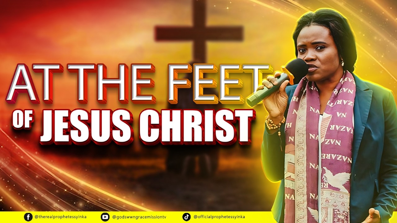 Let God order you steps || At the feet of Jesus Christ