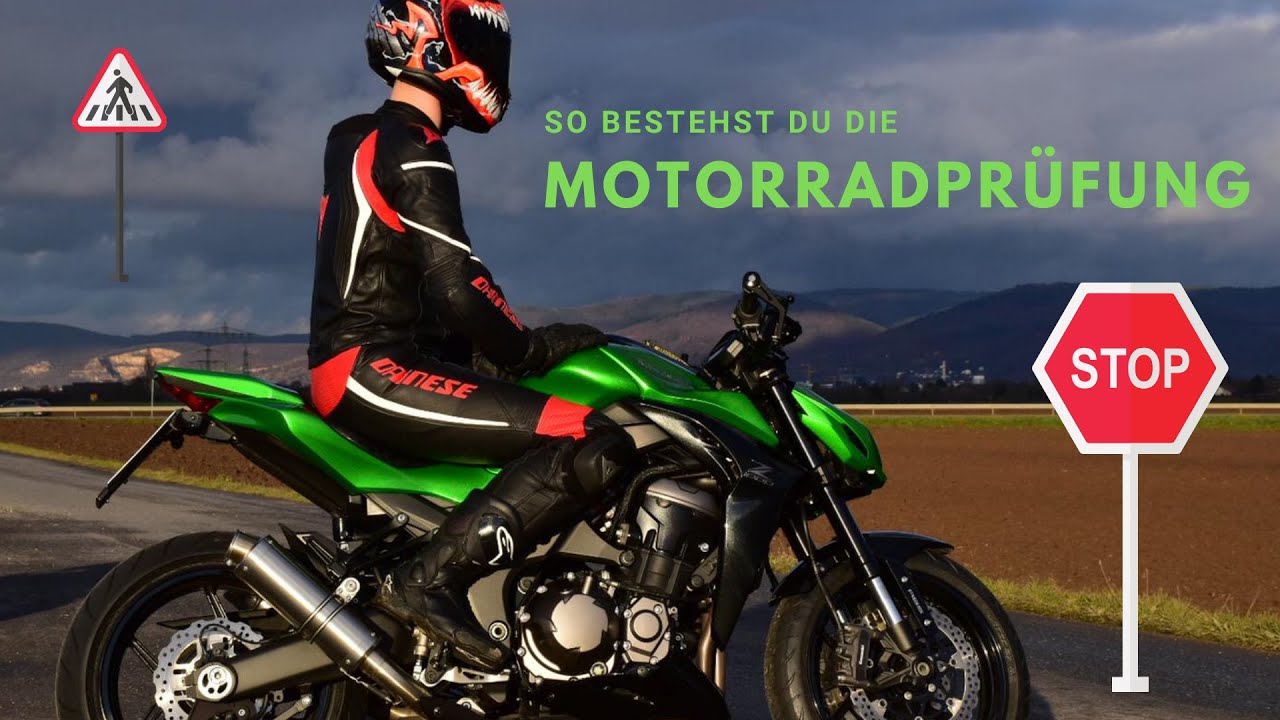 MOTORRADPRÜFUNG bestehen 2025 🚧🚦 || {Motorrad fahren lernen/Führerschein machen}