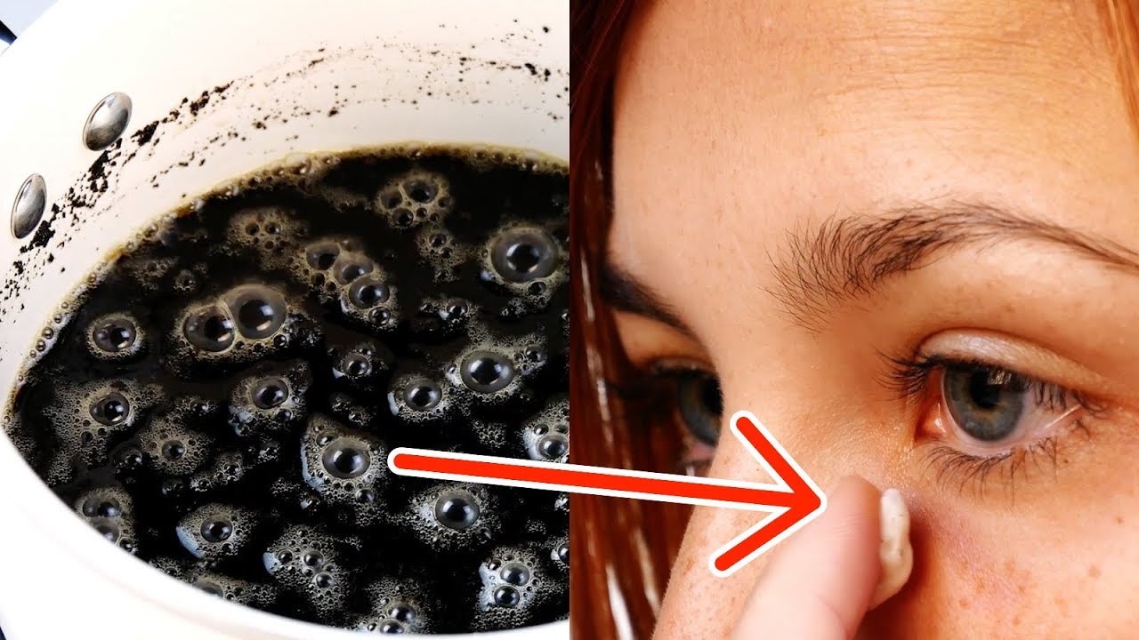 Dopo essersi spalmata il caffè sul viso, quasi non la riconoscono più!