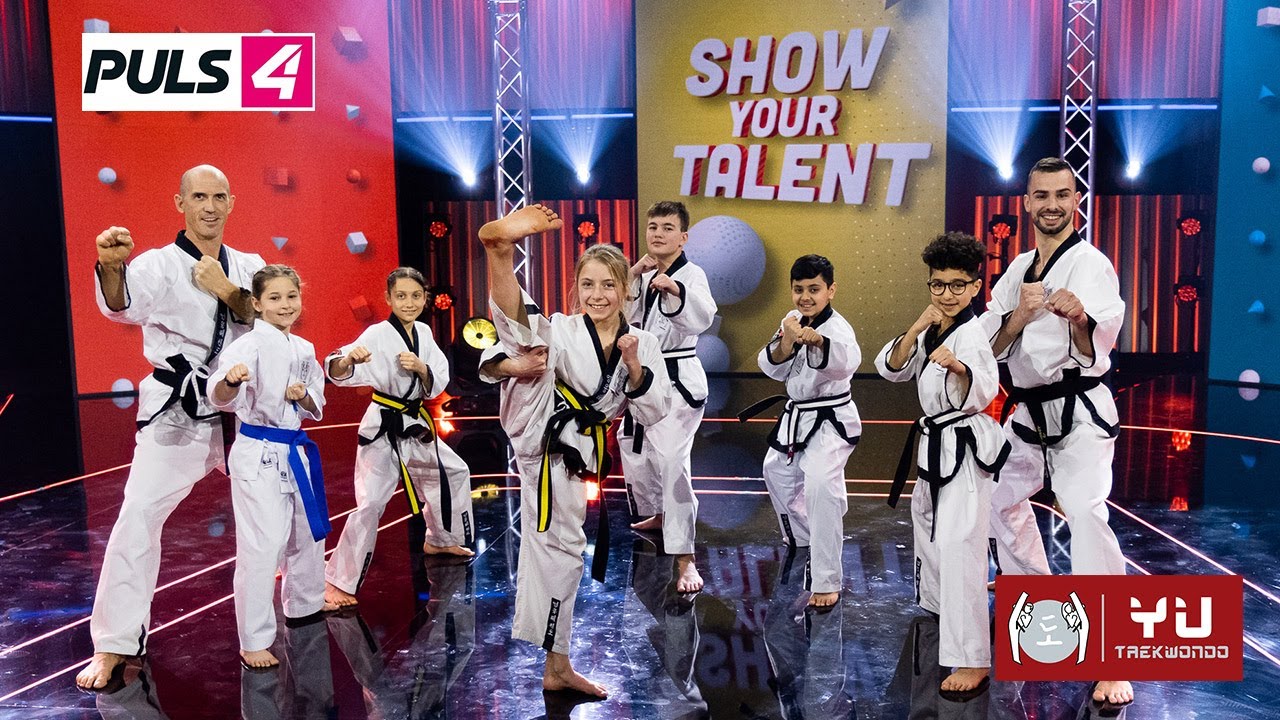 YU Taekwondo Auftritt bei Show Your Talent auf PULS 4