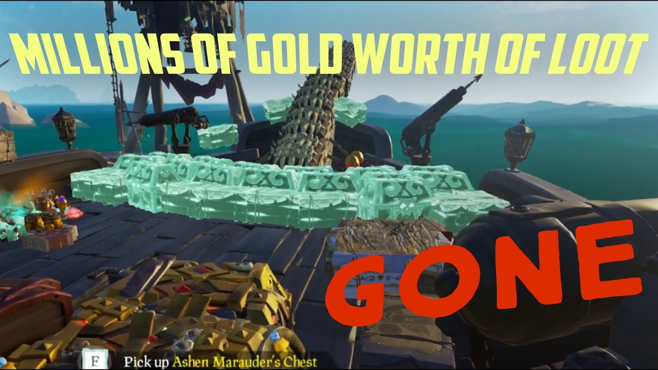 How I lost the largest stack I have ever had in Sea of Thieves