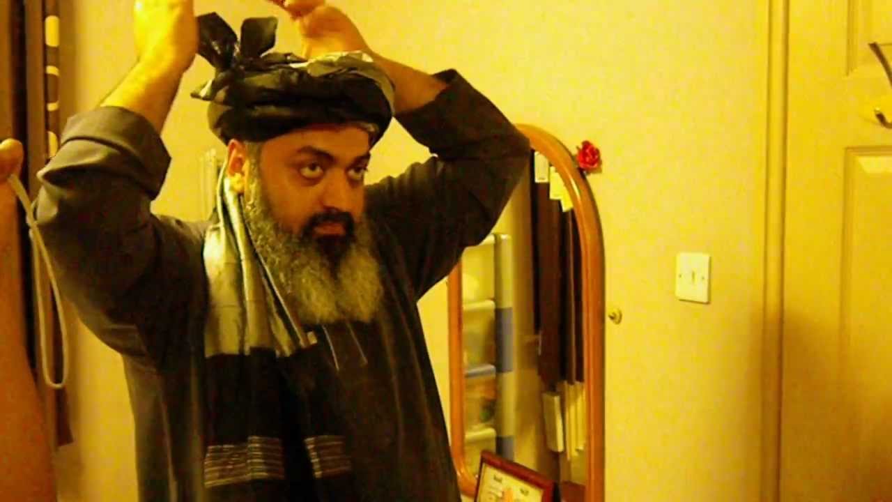 How To Tie a Imama Pagri Turban In a Afghani Taliban Style Part 1