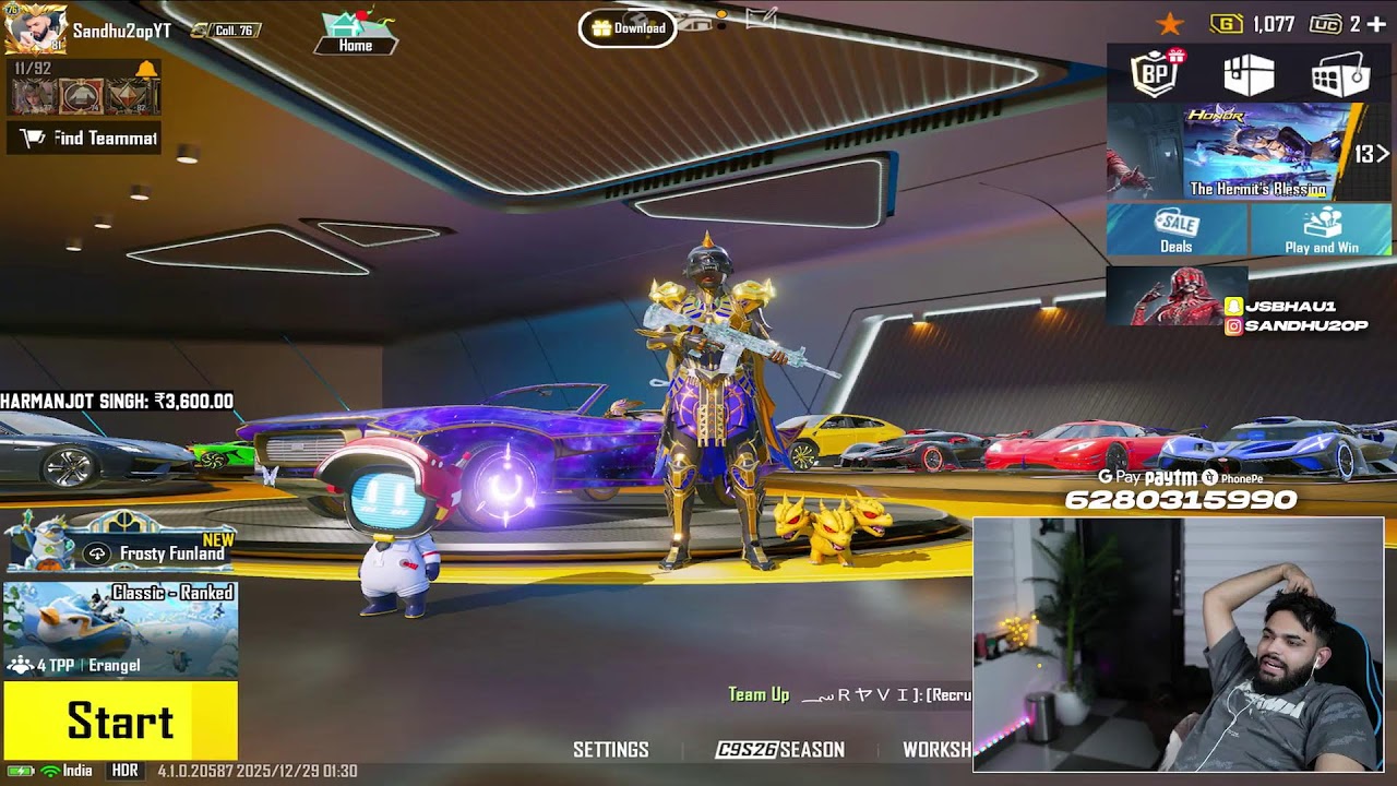 SANDHU 2OP VS STREAM SNIPERS | FULL INTENSE | BGMI LIVE #bgmi #bgmillive @Sandhu2opExtra​