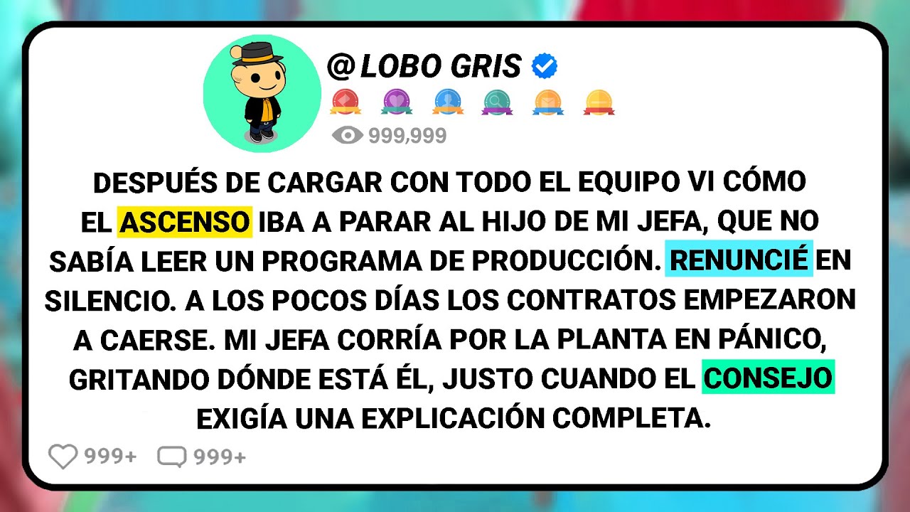 Despu&eacute;s De Cargar Con Todo El Equipo Vi C&oacute;mo El Ascenso Iba A Parar Al Hijo De Mi Jefa, Que No....